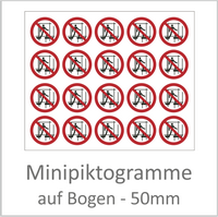 Minipikogramme DIN ISO 7010