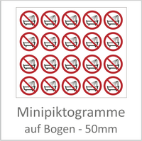 Minipikogramme DIN ISO 7010