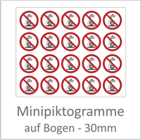 Minipiktogramme 30 mm