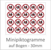 Minipiktogramme 30 mm