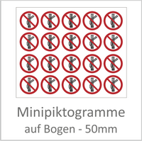 Minipikogramme DIN ISO 7010