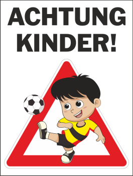 Achtung Kinder Schilder Spielplatz Kindergarten