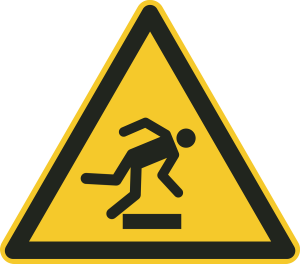 Warnzeichen Aufkleber DIN ISO 7010