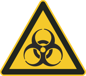 Warnzeichen Aufkleber DIN ISO 7010