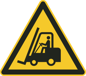 Warnzeichen Aufkleber DIN ISO 7010